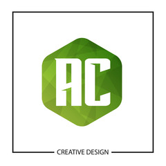 Initial Letter AC Logo Template Design Vector Illustration