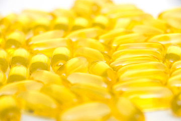 Omega-3 fish oil capsules