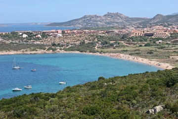 Fototapeta na wymiar Spiaggia Palau in Sardegna
