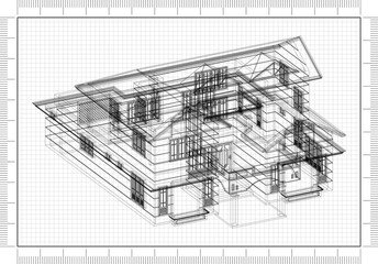 House design blueprint 