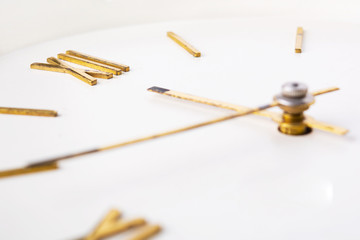 old watch face. time concept