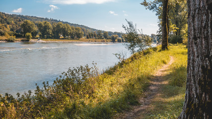 Beautiful view near the Isar mouth - Plattling - Bavaria - Germany