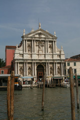 Fototapeta na wymiar Venice, Church of the barefoot