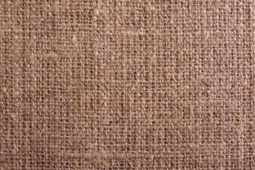 close up of burlap background