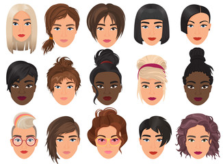 Short Hair Cartoon Stock Photos And Royalty Free Images Vectors