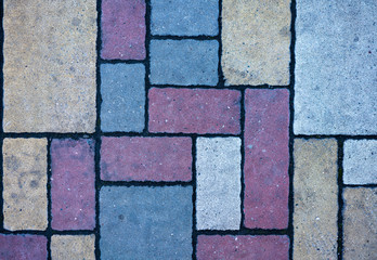 Background - the fragment of a brick wall.