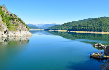 Obraz premium The Lake Vidradu.