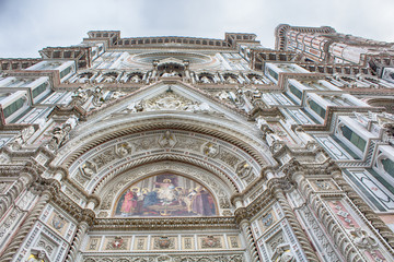 Obraz premium Campanile di Giotto della Cattedrale di Santa Maria del Fiore, Firenze