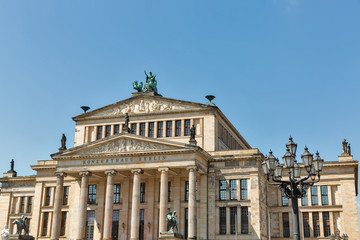 Konzerthaus on Gendarmenmarkt square in Berlin downtown, Germany.