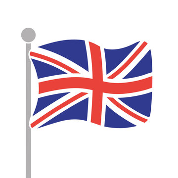 United Kingdom flag icon. Great Britain Union Jack.