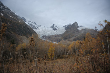 mountains in autumn
