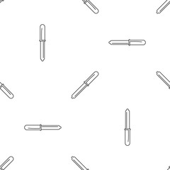 Medicine pipette pattern seamless vector repeat geometric for any web design