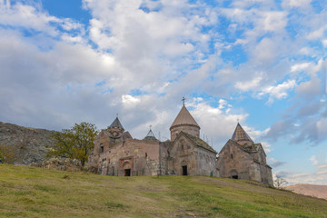 General view of the monastery complex Goshavank, Armenia.