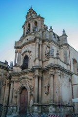 Fototapeta na wymiar the cathedral od Ragusa