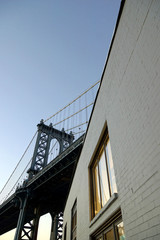 Manhattan Bridge zur blauen Stunde