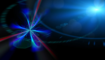 star birth singularity explosion light - obrazy, fototapety, plakaty
