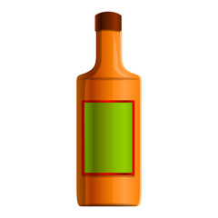 Mexican tequila icon. Cartoon of mexican tequila vector icon for web design isolated on white background