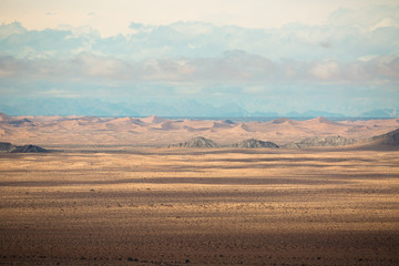 Fototapeta na wymiar landscape of the desert