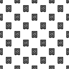Safe money box pattern seamless repeat background for any web design
