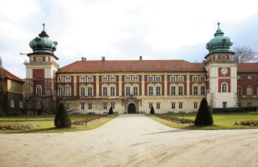 Castle of Lubomirski in Lancut. Poland  