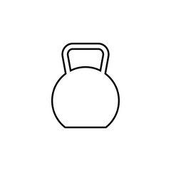 sport, dumbbell icon. Element of wedding for mobile concept and web apps illustration. Thin line icon for website design and development, app development. Premium icon