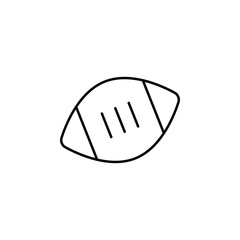 sport, rugby   icon. Element of wedding for mobile concept and web apps illustration. Thin line icon for website design and development, app development. Premium icon