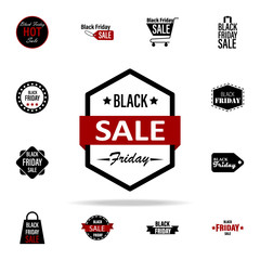 Black Friday Sale Abstract icon. black friday icons universal set for web and mobile