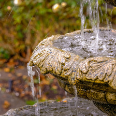Winter Fountain close up