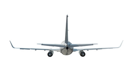 Airplane isolated on white background