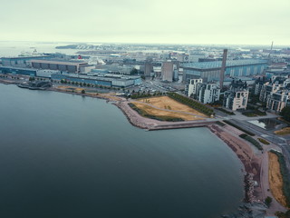 Obraz premium ヘルシンキの港湾風景