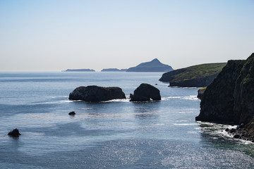 Naklejka premium Scenes From Santa Cruz Island