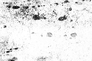 Abstract monochrome background. Black and white texture pattern with ink spots, cracks, stains. for printing and design