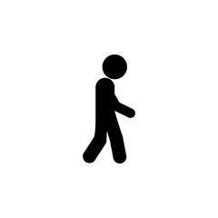 child, walk icon. Element of child icon for mobile concept and web apps. Glyph child, walk icon can be used for web and mobile