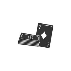 Money and game cards icon. Element of airport icon for mobile concept and web apps. Detailed Money and game cards icon can be used for web and mobile