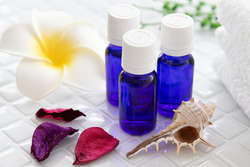 アロマオイルでアロマセラピーのイメージ