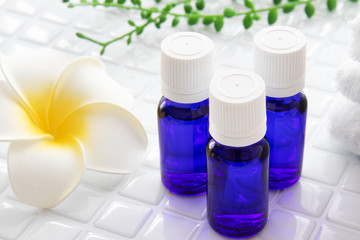 アロマオイルでアロマセラピーのイメージ