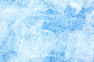 Blue background of Ice texture
