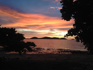 Coucher de soleil à Thursday island australia sunset