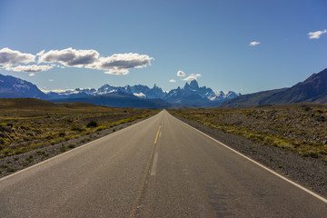 Mt. Fitz Roy, Beautiful Mountains of the Patagonia Region of Argentina