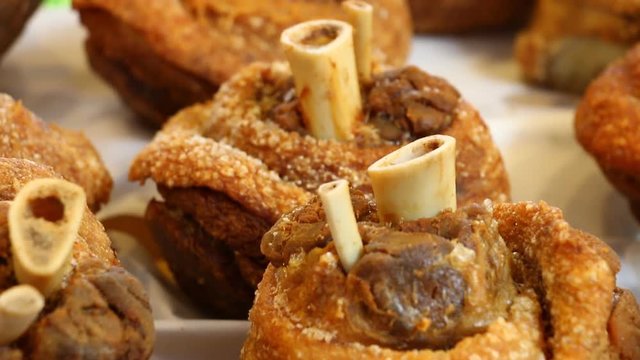 The German pork knuckle