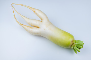 三股の変形大根