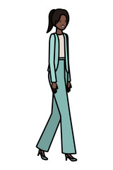 business woman avatar character