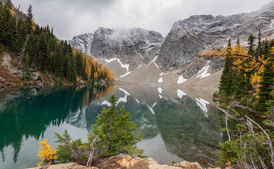 Blue Lake in the Fall