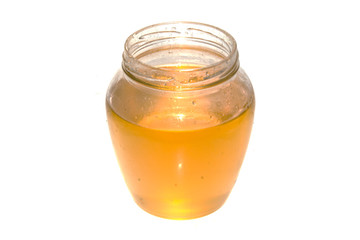 honey isolated on white background