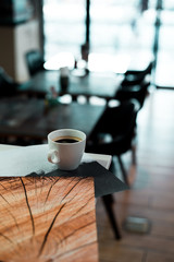 lazy day and black coffee in thailand