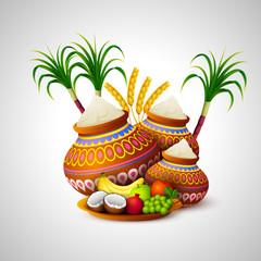 Happy Pongal holiday festival celebration
- 230933996