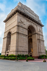 Fototapeta na wymiar India Gate , Delhi , a historical building structure 