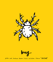 곤충 일러스트 / 손으로 그린 곤충 스케치