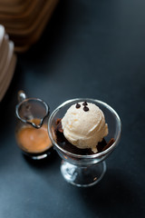 lazy day and black coffee in thailand cafe