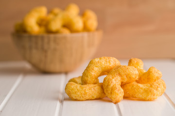Crispy Peanut Puffs.